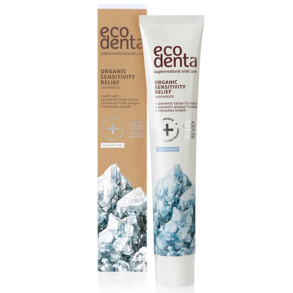 Ecodenta dentifrice bio dents sensibles au sel 75ml