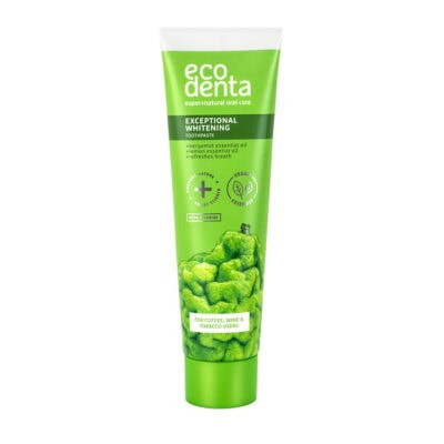 Ecodenta dentifrice blanchissant à la bergamote & au citron 100ml