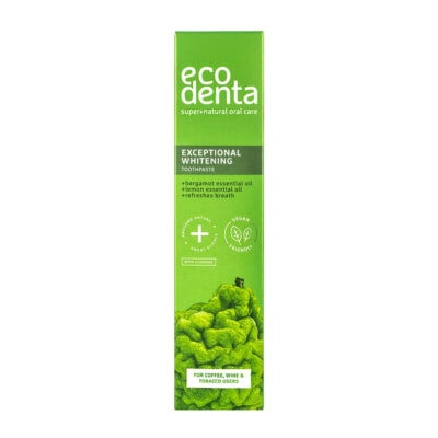 Ecodenta Dentifrice Blanchissant à la Bergamote & au Citron 100ml