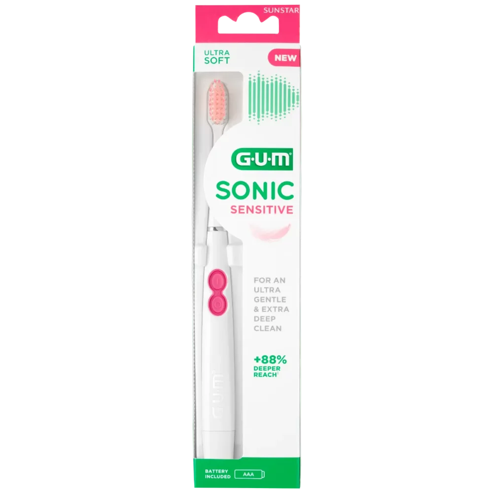 Gum sonic sensitive brosse à dents electrique