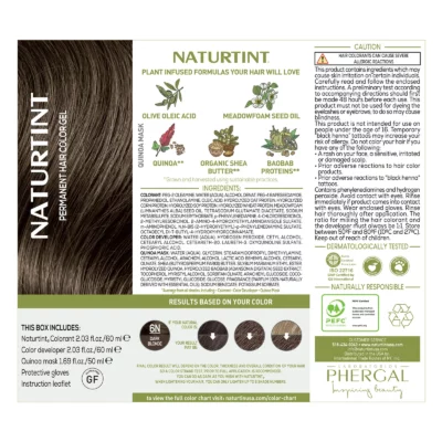 Naturtint colorant permanent en gel 6n blond foncé 170ml