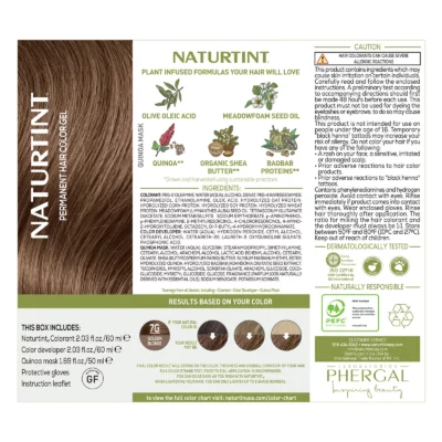 Naturtint colorant permanent en gel 7g blond doré 170ml