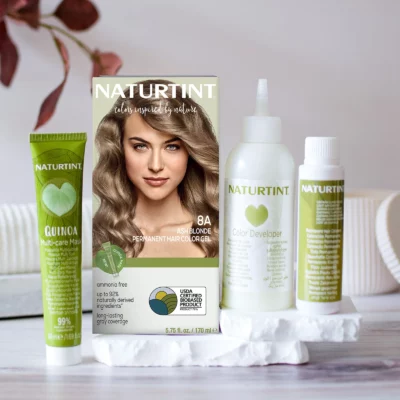 Naturtint colorant permanent en gel 8a blond cendré 170ml