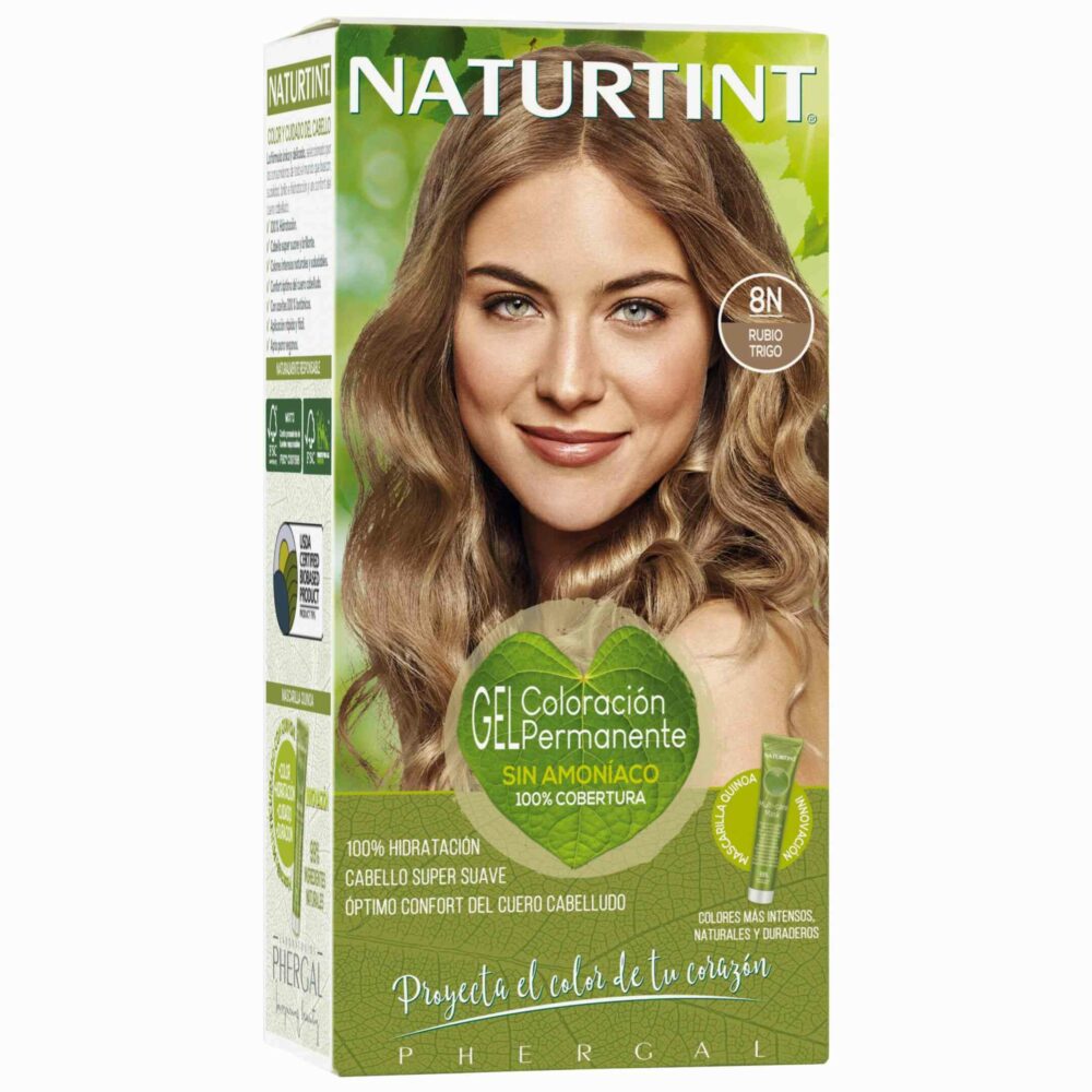 Naturtint colorant permanent en gel 8n blond blé 170ml