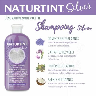 Naturtint silver shampooing neutralisant 330ml