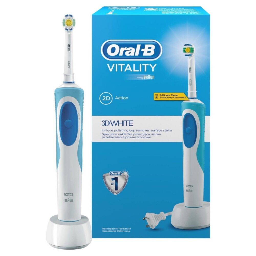 Oral-b brosse à dent electrique vitality 3d white