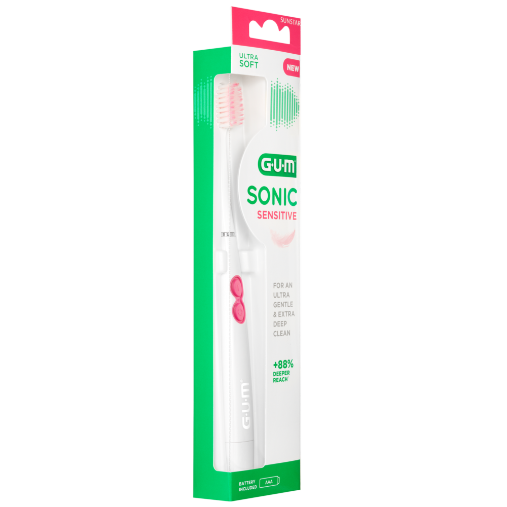 Gum sonic sensitive brosse à dents electrique