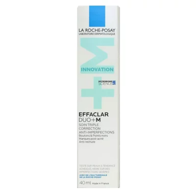 La roche posay effaclar duo+m soin triple correction anti-imperfections 40ml