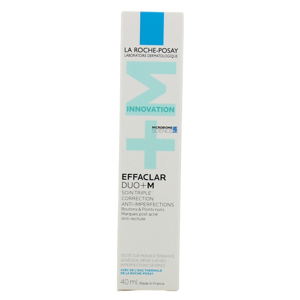 La roche posay effaclar duo+m soin triple correction anti-imperfections 40ml