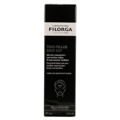 Filorga time-filler shot 5xp sérum concentré rides d'expression 15ml