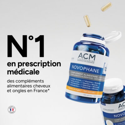 Acm novophane ongles et cheveux 180 gélules