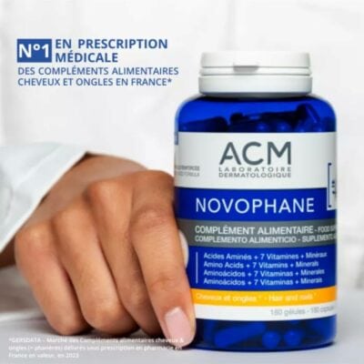 Acm novophane ongles et cheveux 180 gélules