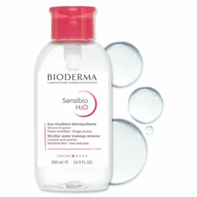 Bioderma sensibio h2o solution micellaire pompe 500ml