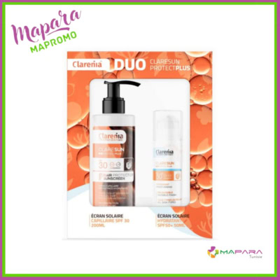 Clarenia Duo Ecran Gel-Creme + Ecran Cheveux -40%