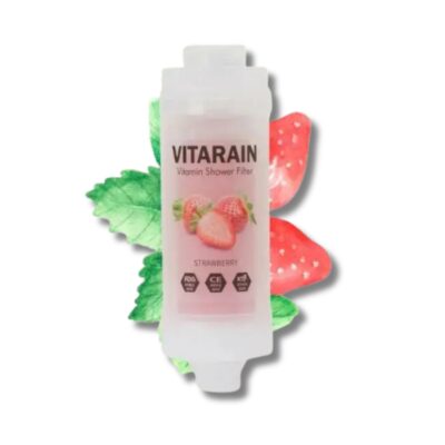 VITARAIN Filtre de Douche à La Vitamine à La Fraise