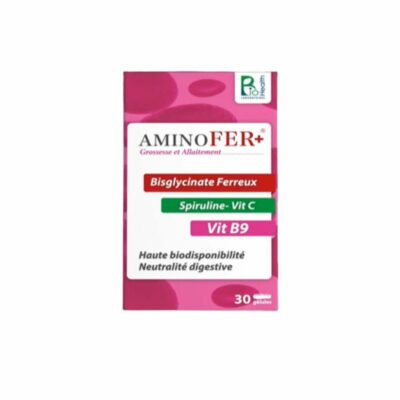 Biohealth Aminofer Plus Grossesse et Allaitement 30 Gélules