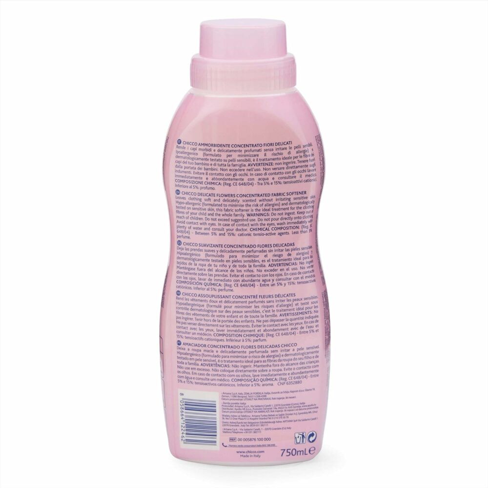 Chicco nettoyant vetements bebe fleurs délicates 750ml