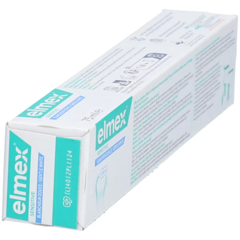 Elmex sensitive blancheur douce dentifrice 75ml