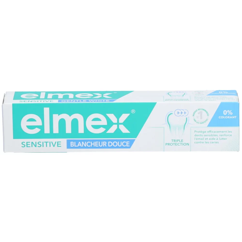 Elmex sensitive blancheur douce dentifrice 75ml