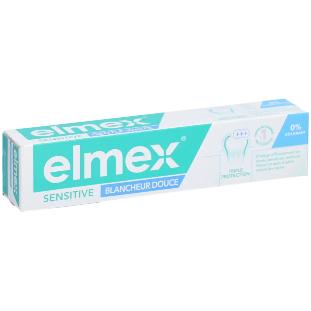 Elmex sensitive blancheur douce dentifrice 75ml