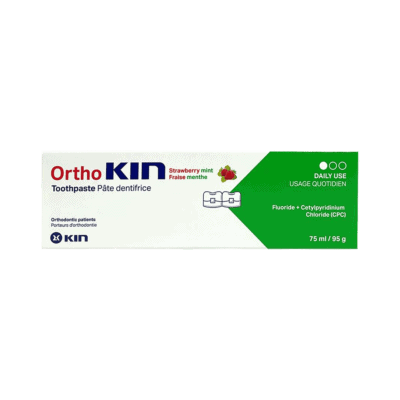 KIN Dentifrice OrthoKIN Fraise Mentholée 75ml