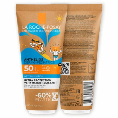 La roche posay anthelios dermo-pediatrics wet skin lotion spf50+ 200ml