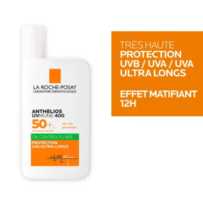 La roche posay anthelios uvmune 400 fluide oil control spf50+