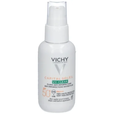 Vichy capital soleil uv clear fluide anti imperfections spf50+