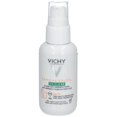 Vichy capital soleil uv clear fluide anti imperfections spf50+