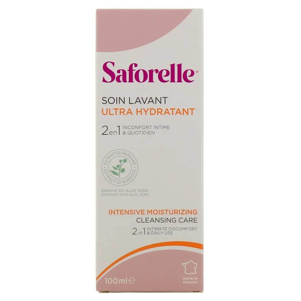 Saforelle soin lavant ultra hydratant 100ml