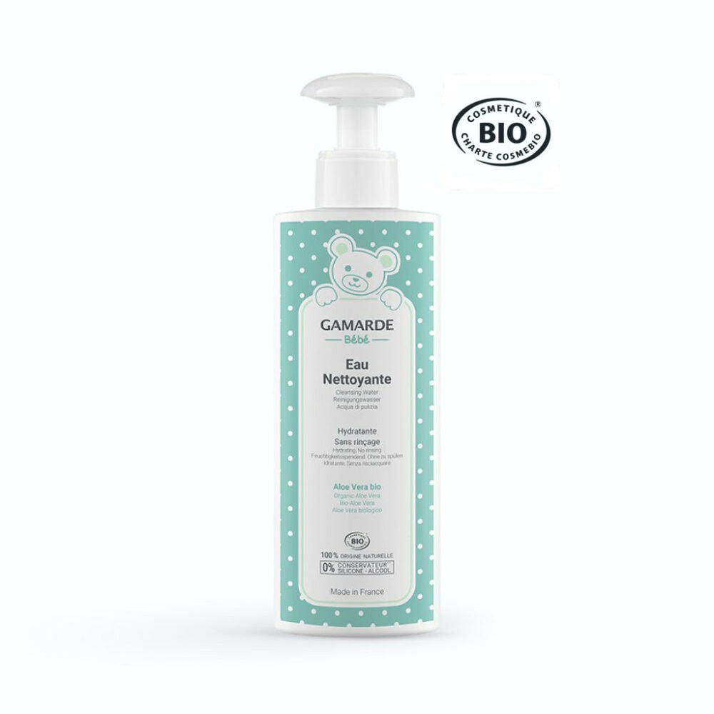 Gamarde bébé eau nettoyante bio 400ml