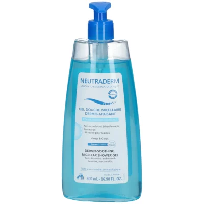 Neutraderm gel douche micellaire dermo-apaisant