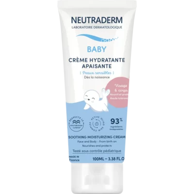 Neutraderm Baby Crème Hydratante Apaisante 100ml