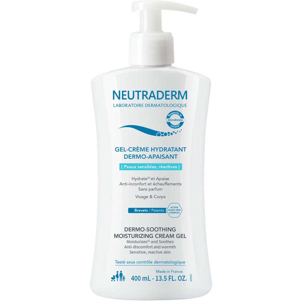 Neutraderm gel-crème hydratant dermo-apaisant 400ml