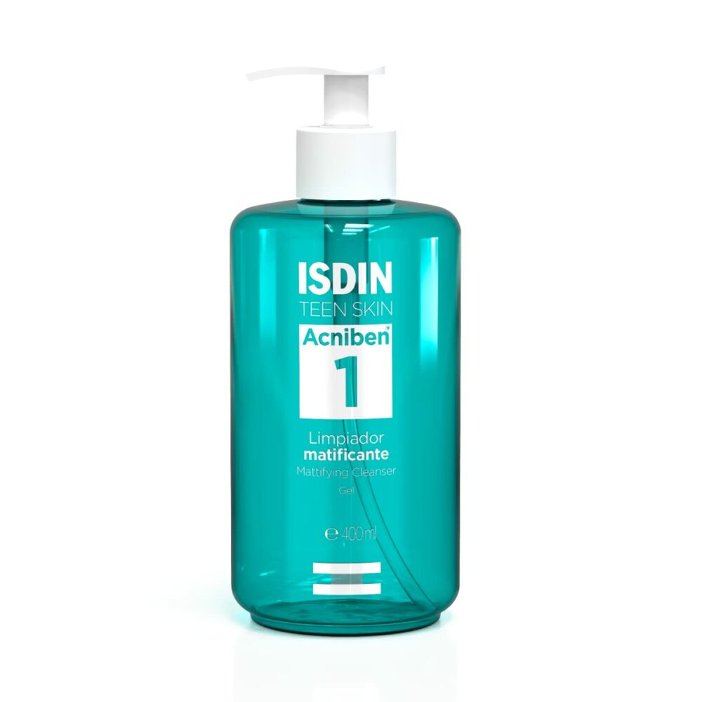 Isdin acniben gel nettoyant matifiant 400ml