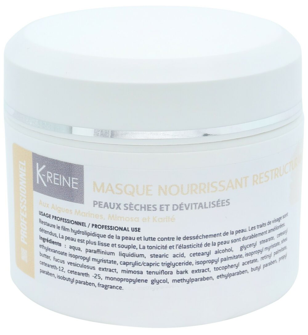 K-reine masque nourrissant peau sèche visage 450ml