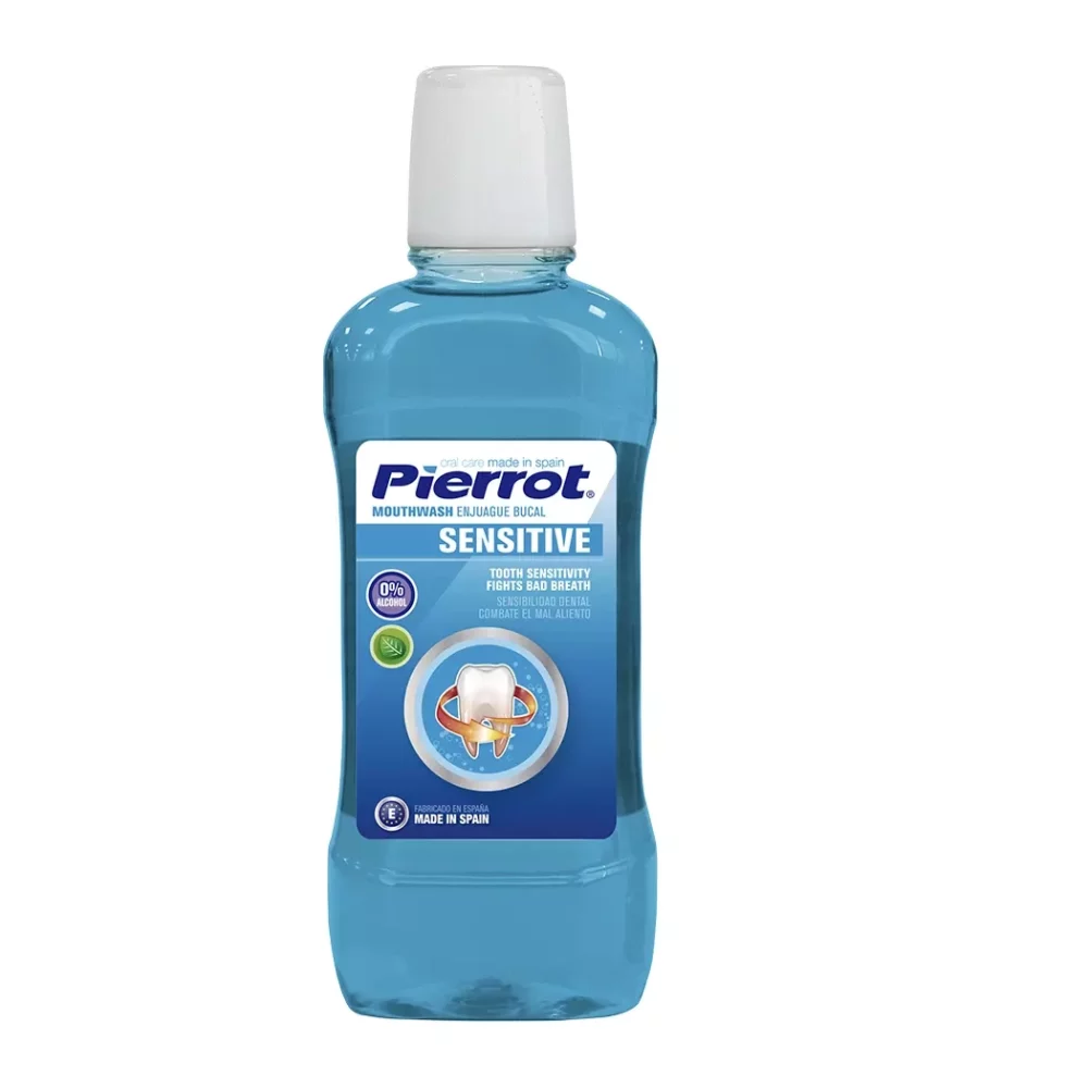 Pierrot bain de bouche bain de bouche sensitive 500ml