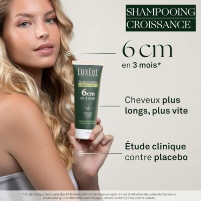 Luxéol shampooing croissance 200ml