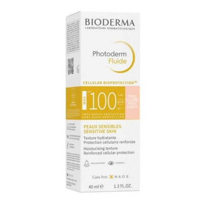 Bioderma photoderm fluide max teinte très claire spf100