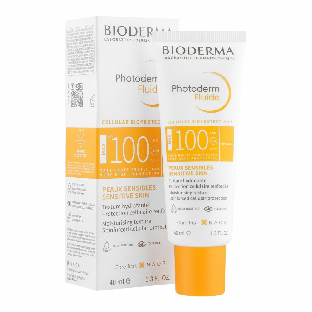 Bioderma photoderm fluide max invisible spf100 40ml