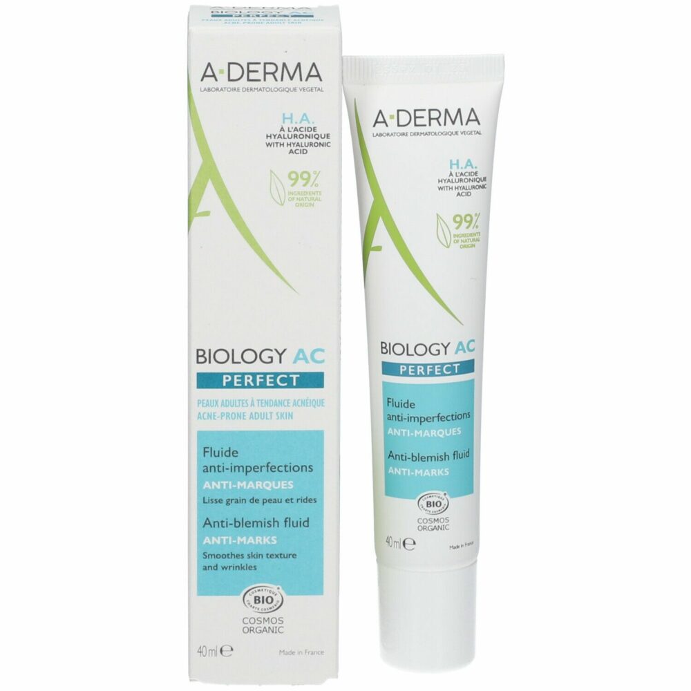 A-derma biology ac perfect fluide anti-imperfections bio 40ml