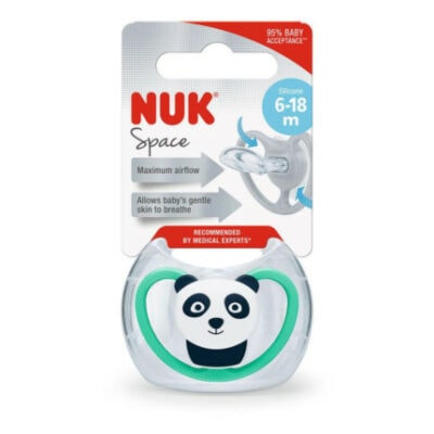 NUK Sucette Space Avec Boite 6-18 M