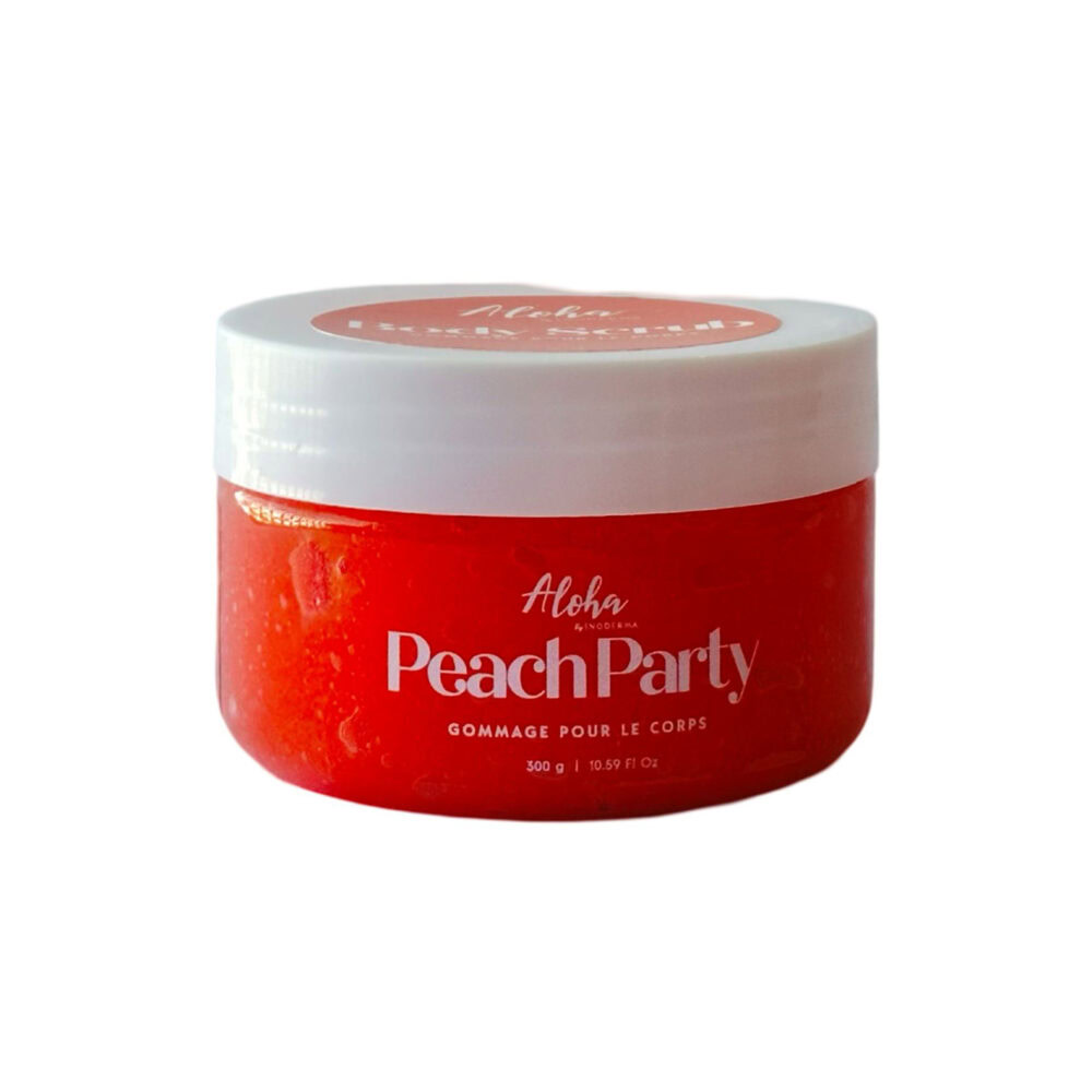 Aloha body scrub peach party 300gr