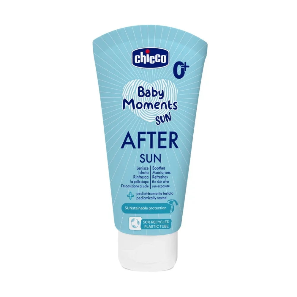 Chicco baby moments lait après soleil 150ml