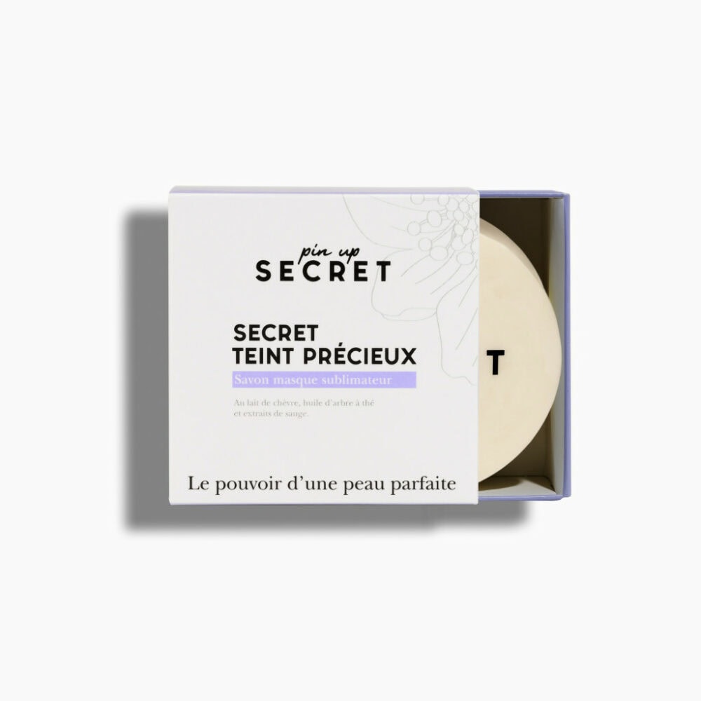 Pin up secret teint précieux savon masque sublimateur 110g