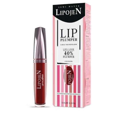 Lipojen lip plumper semi matte n°10 – hot red 5ml