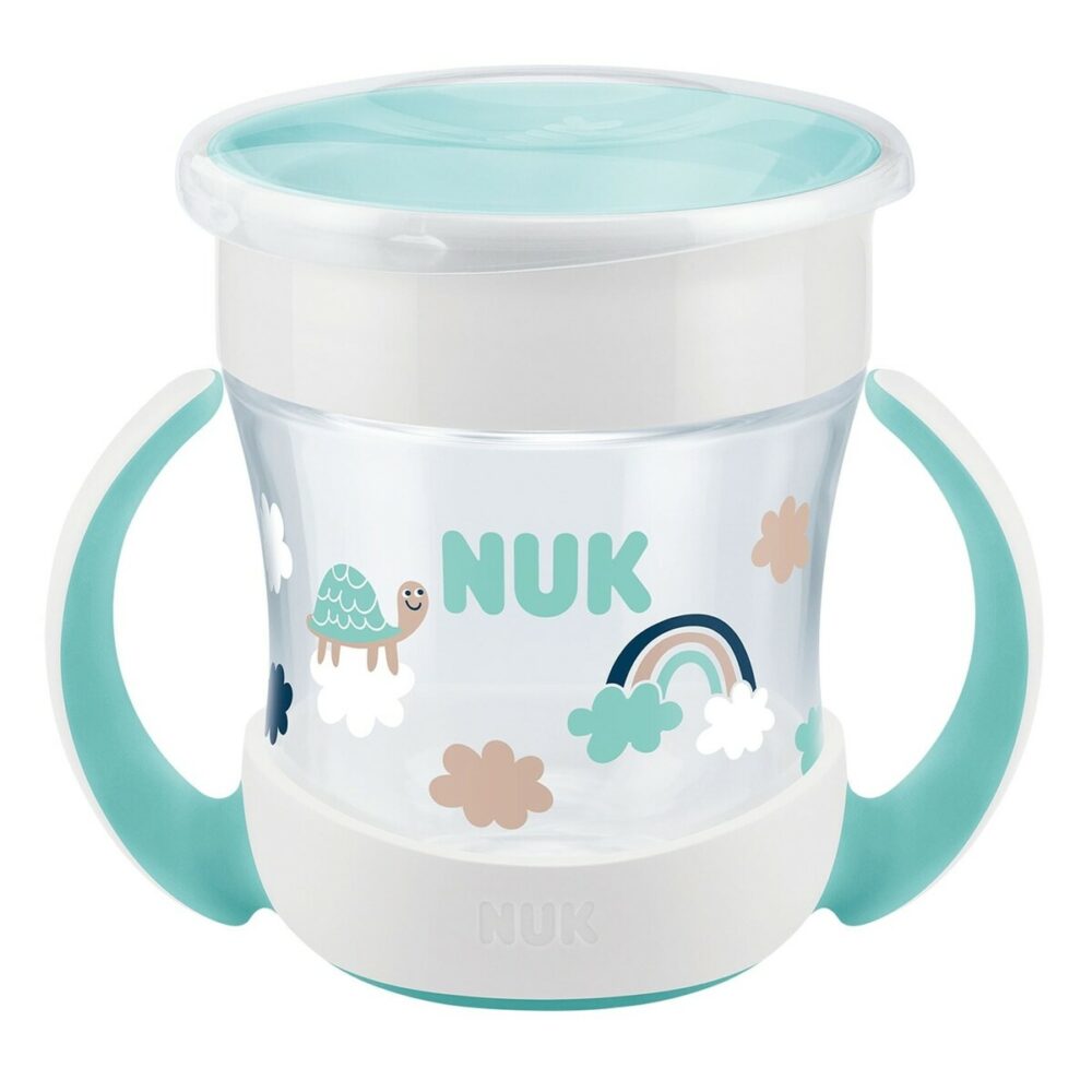 Nuk mini magic cup 6 mois et + 360° avec anses 160ml