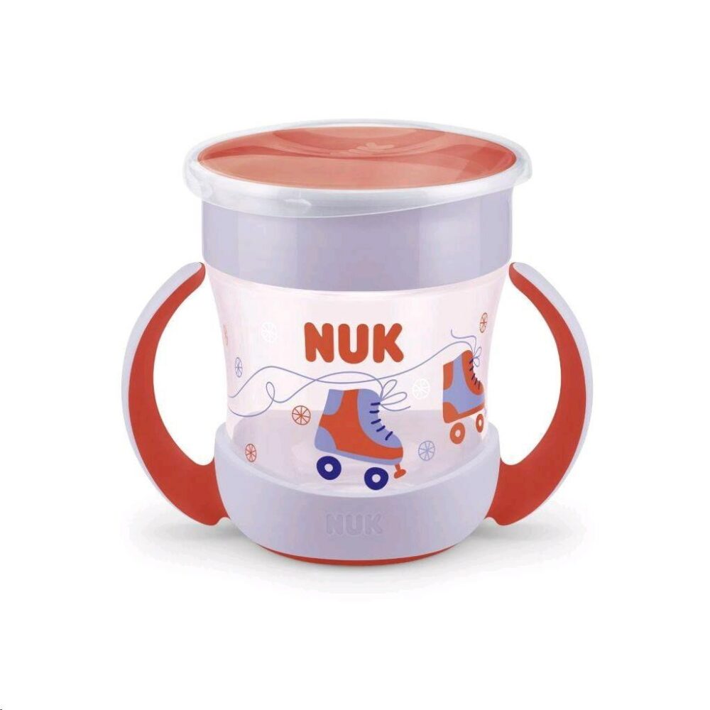 Nuk mini magic cup 6 mois et + 360° avec anses 160ml