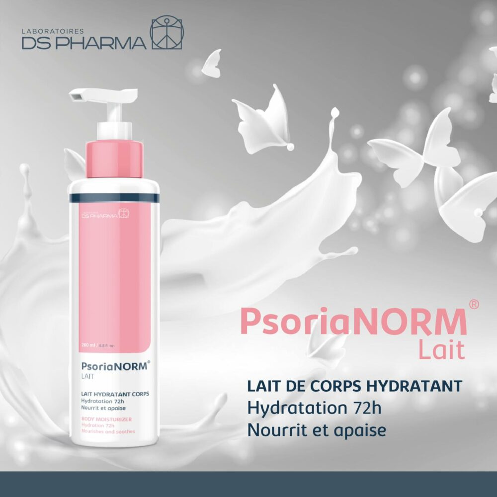 Psorianorm lait hydratant corps 72h 200ml