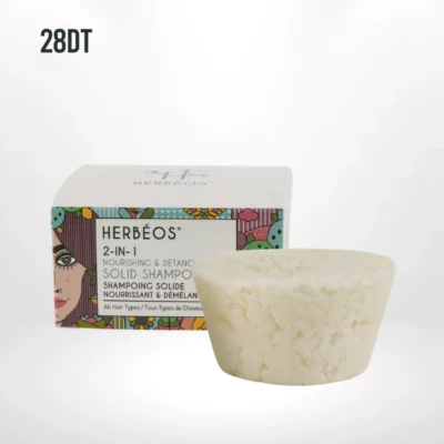 Herbéos Shampoing Solide 2-en-1 Nourrissant & Démêlant 65gr